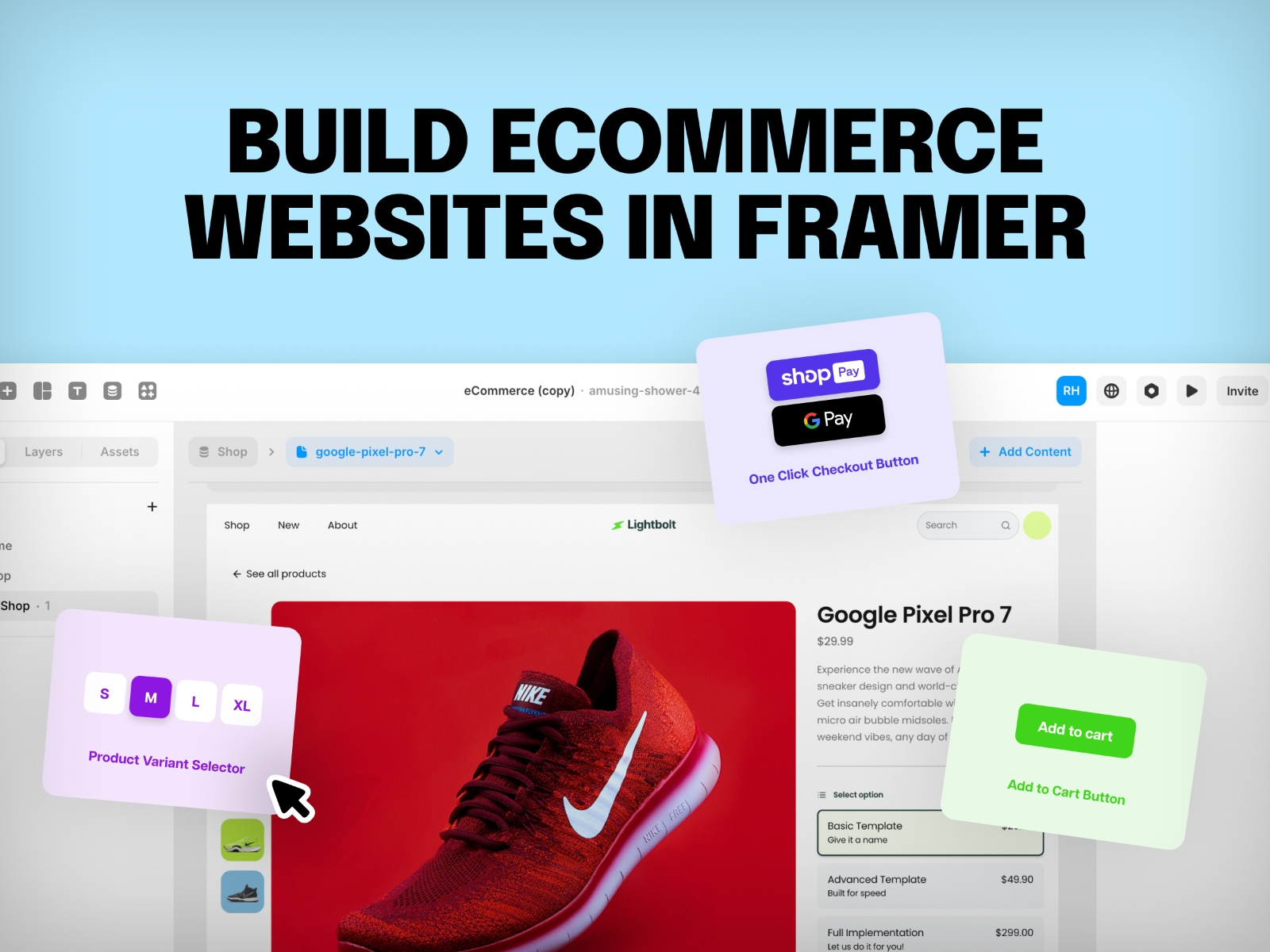 Thumbnail 2 for Frameship, a Framer Marketplace plugin by Insert Frame.