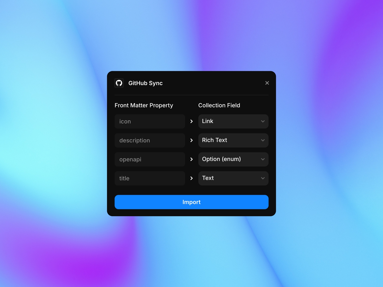 Thumbnail 2 for GitHub Sync, a Framer Marketplace plugin by Tommy D. Rossi.