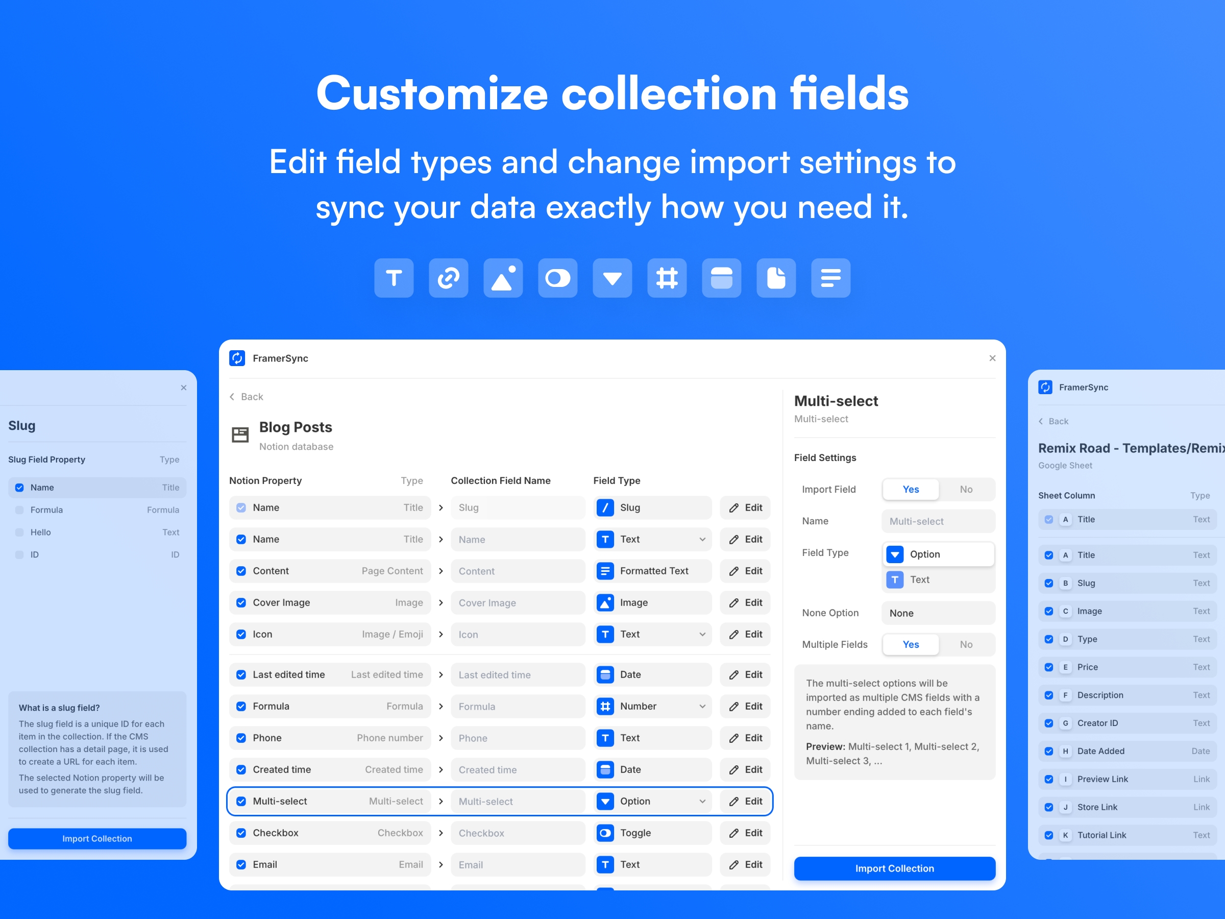 Screenshot 3 for FramerSync, a Framer Marketplace plugin by Isaac Roberts.