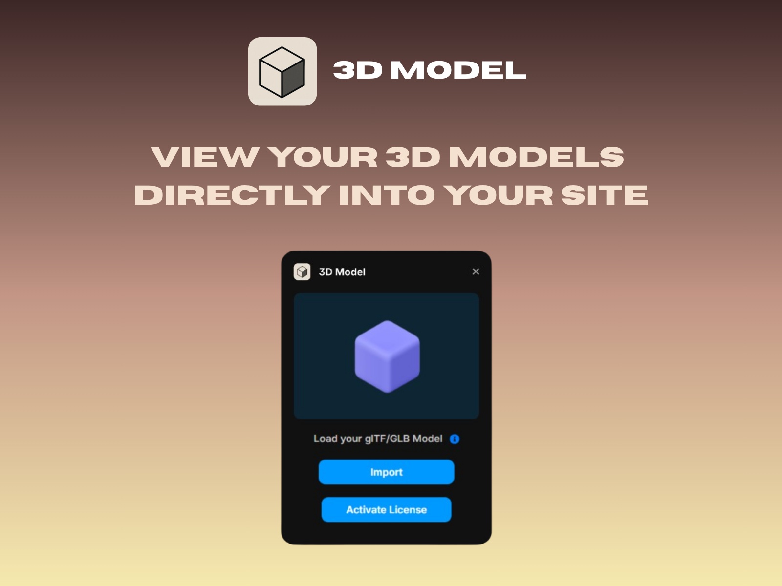 Thumbnail 1 for 3D Model, a Framer Marketplace plugin by Pasquale Pepe.