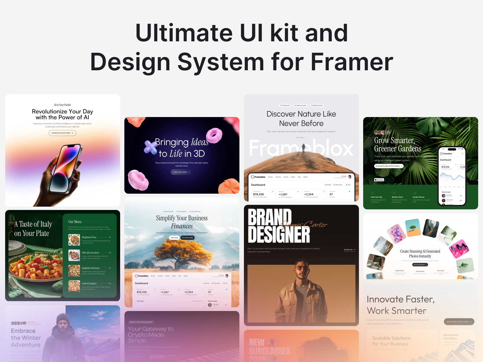 Thumbnail 1 for Frameblox, a Framer Marketplace plugin by Solt Wagner.