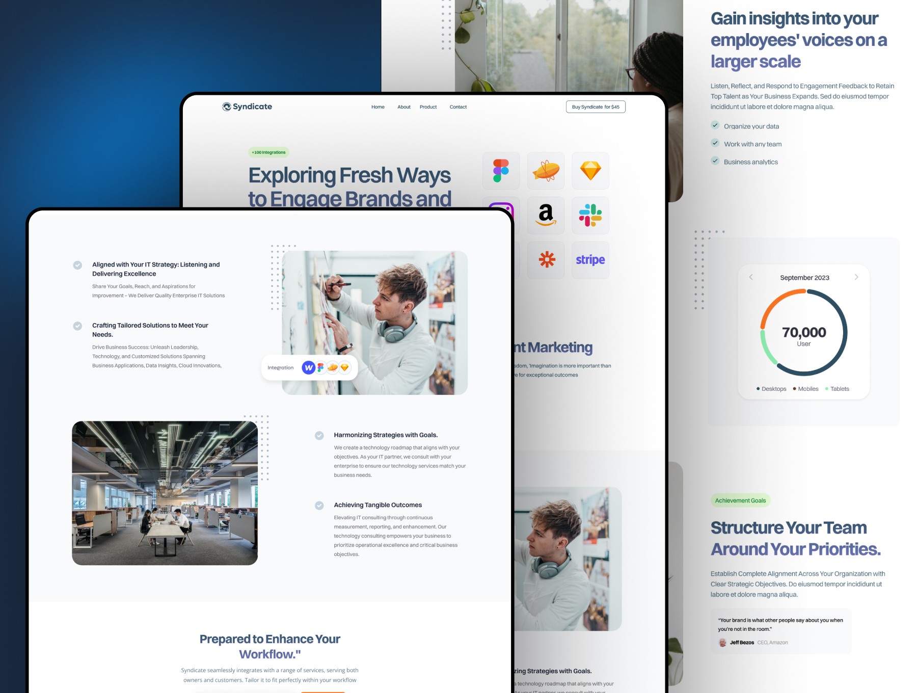 Screenshot 2 for Syndicate, a Framer Marketplace template by Ahmed Almadhoun.