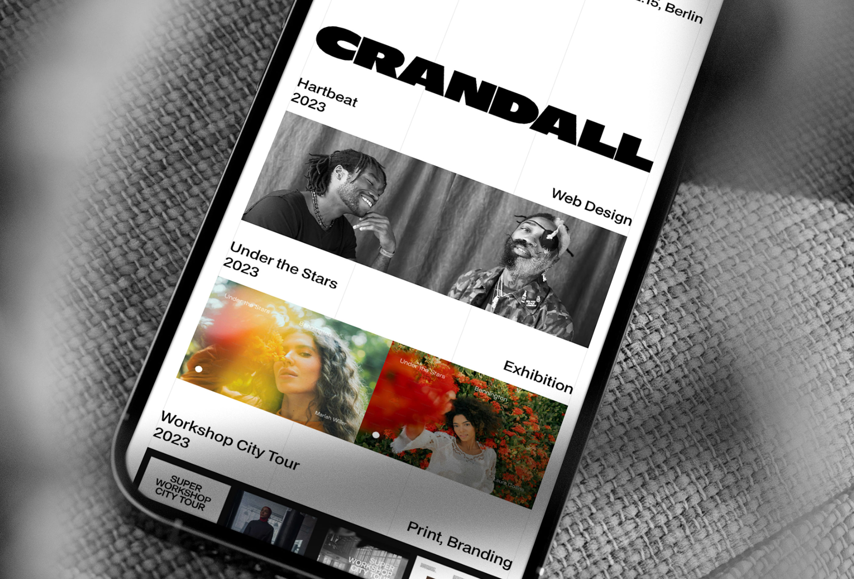 Screenshot 2 for Crandall, a Framer Marketplace template by Fouroom.