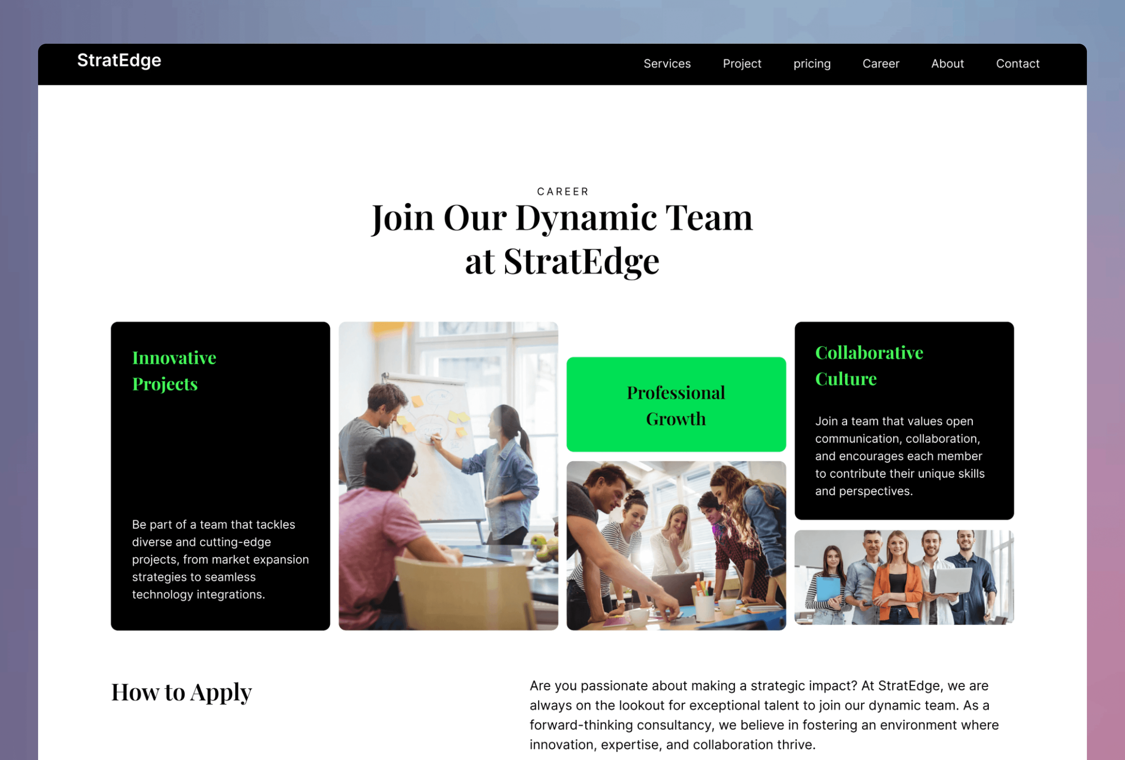 Screenshot 3 for Consultzo, a Framer Marketplace template by Olabode Felix Akinyemi.