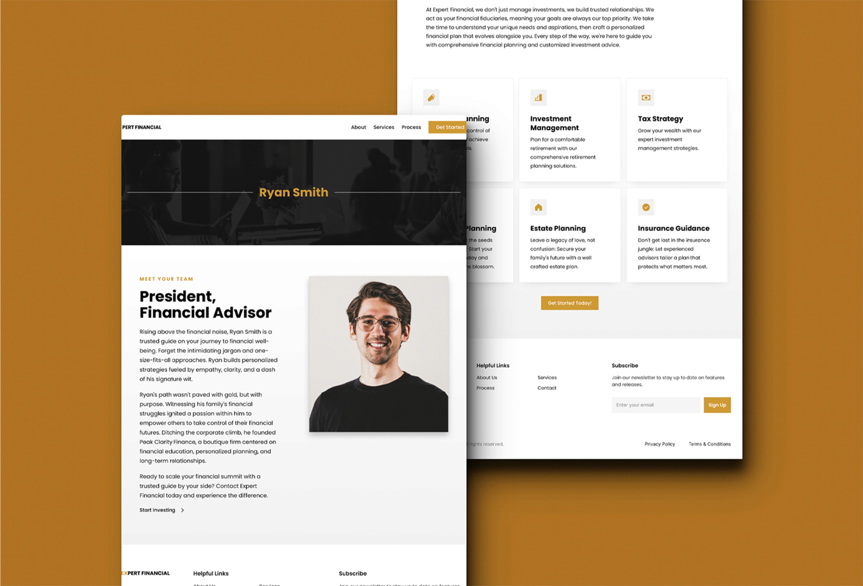 Screenshot 2 for Kitredge, a Framer Marketplace template by Chris Luniewicz.