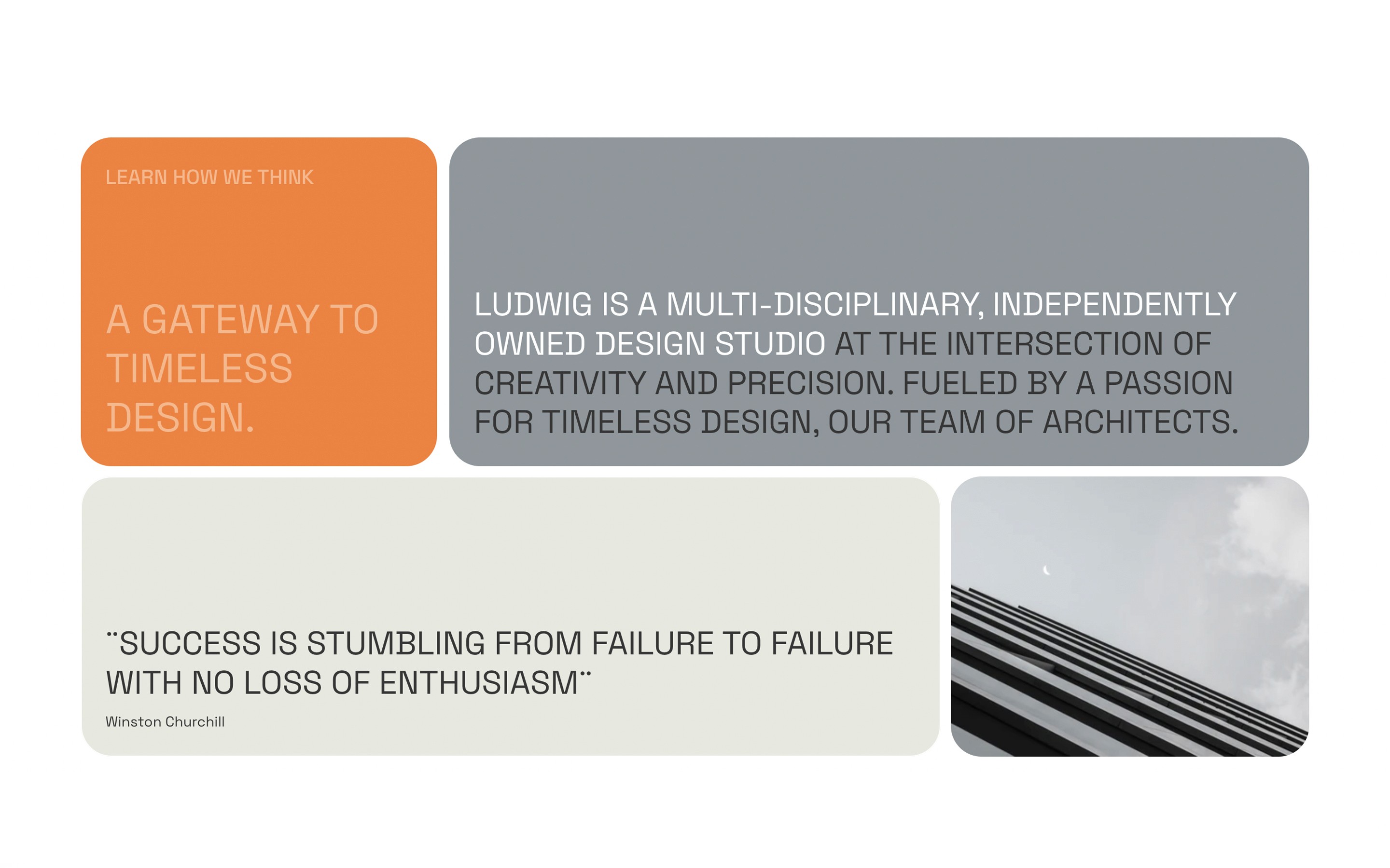 Screenshot 4 for Ludwig, a Framer Marketplace template by 473 Agency.