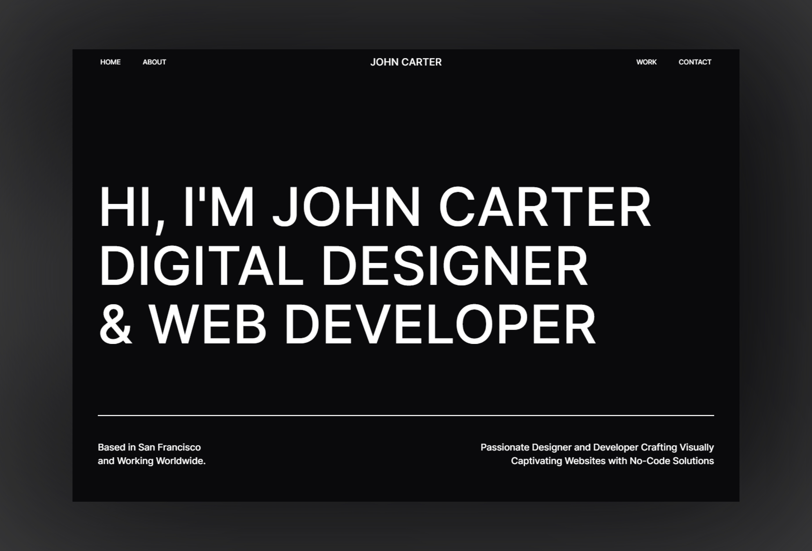 Screenshot 1 for Zenify, a Framer Marketplace template by Rizal Yustriadi.