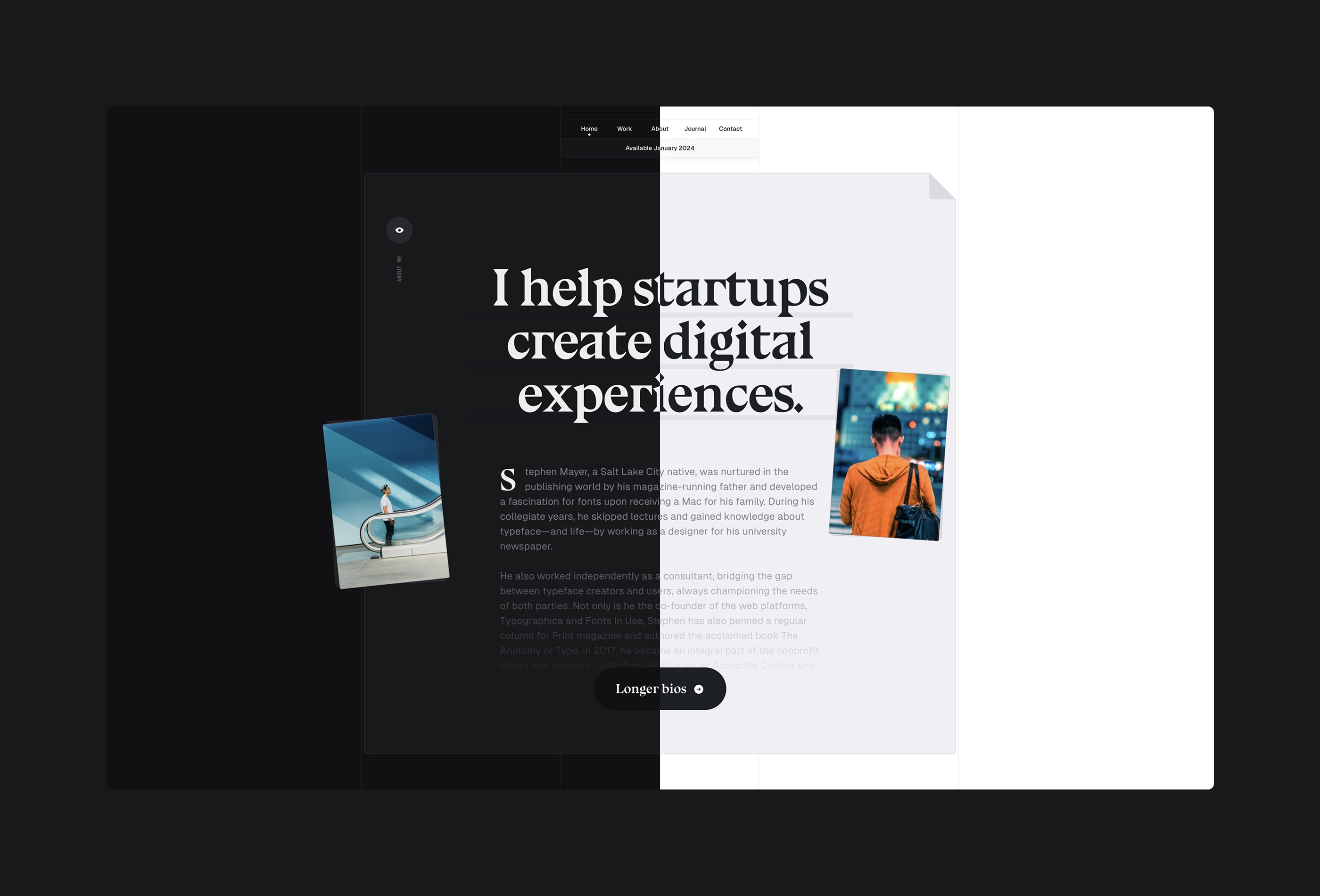 Screenshot 3 for Benton, a Framer Marketplace template by Fouroom.