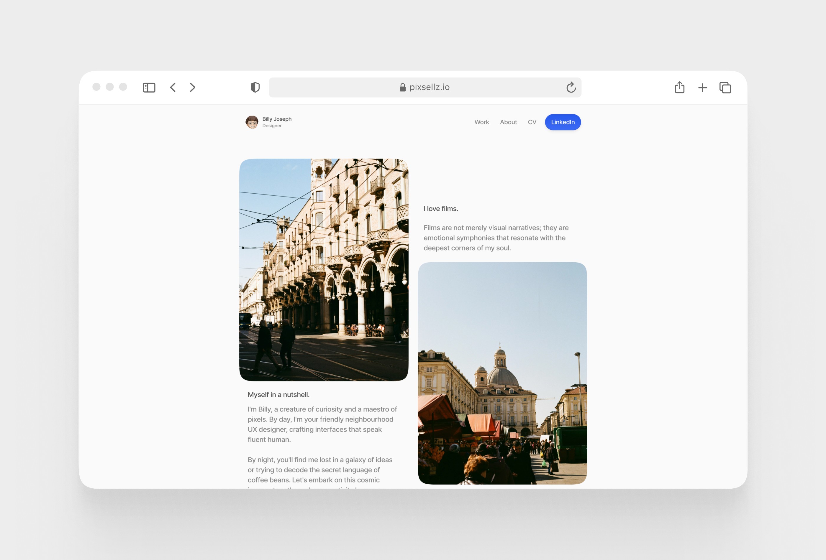 Thumbnail 2 for FirstAttempt, a Framer Marketplace template by Golden Rays.