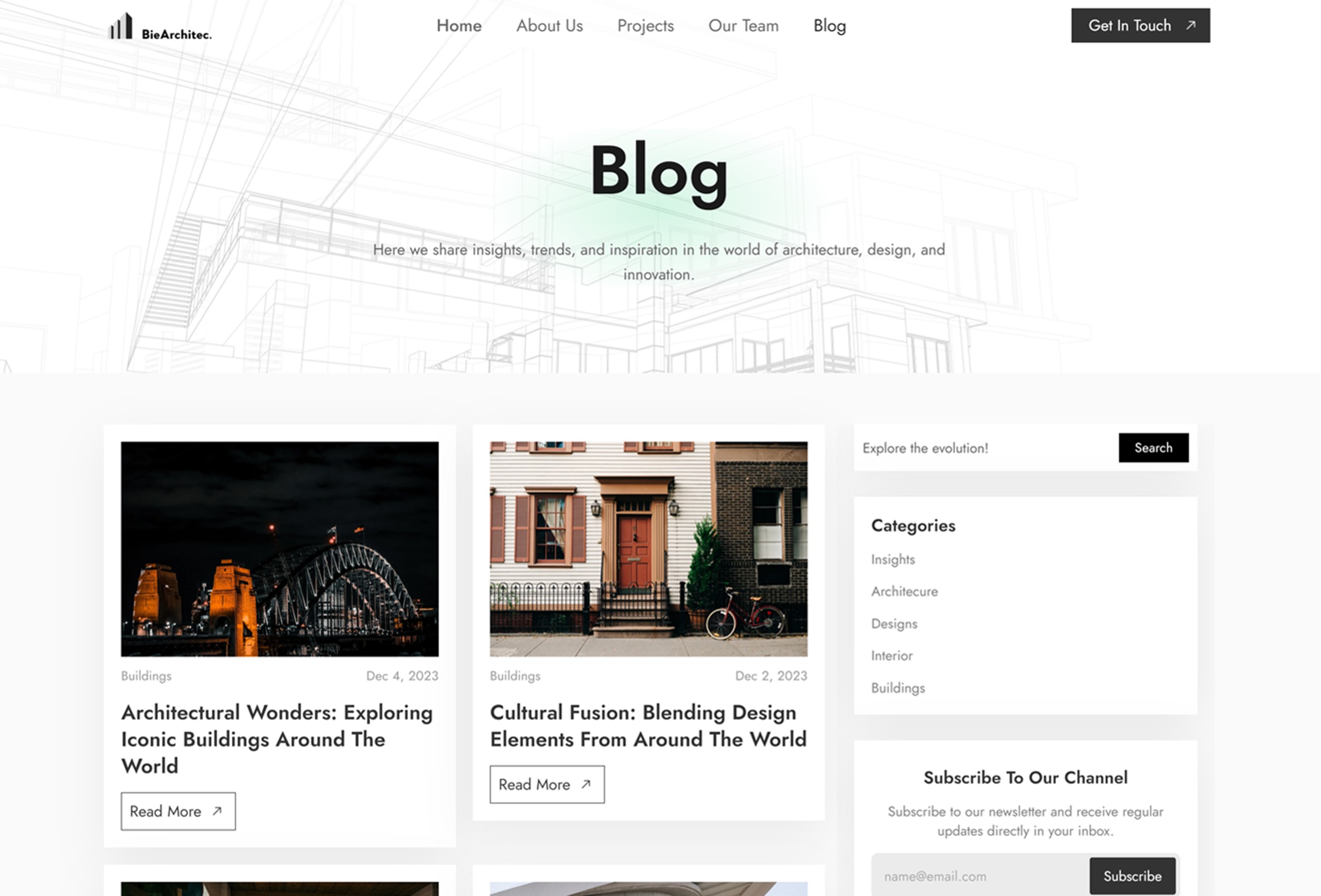 Screenshot 4 for Anatomy, a Framer Marketplace template by Template Theater.