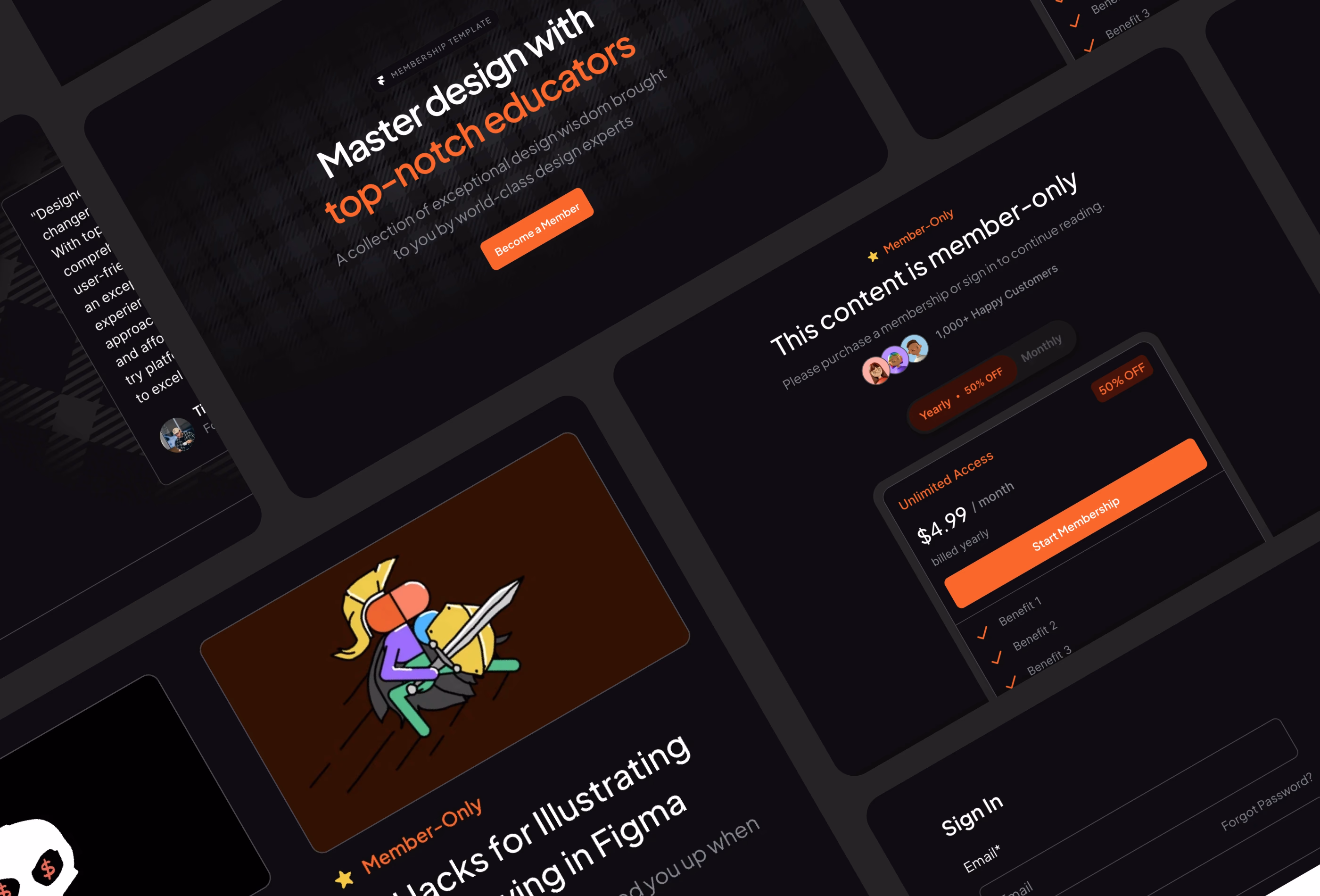 Thumbnail 1 for Designer Hub, a Framer Marketplace template by Danny Sapio.