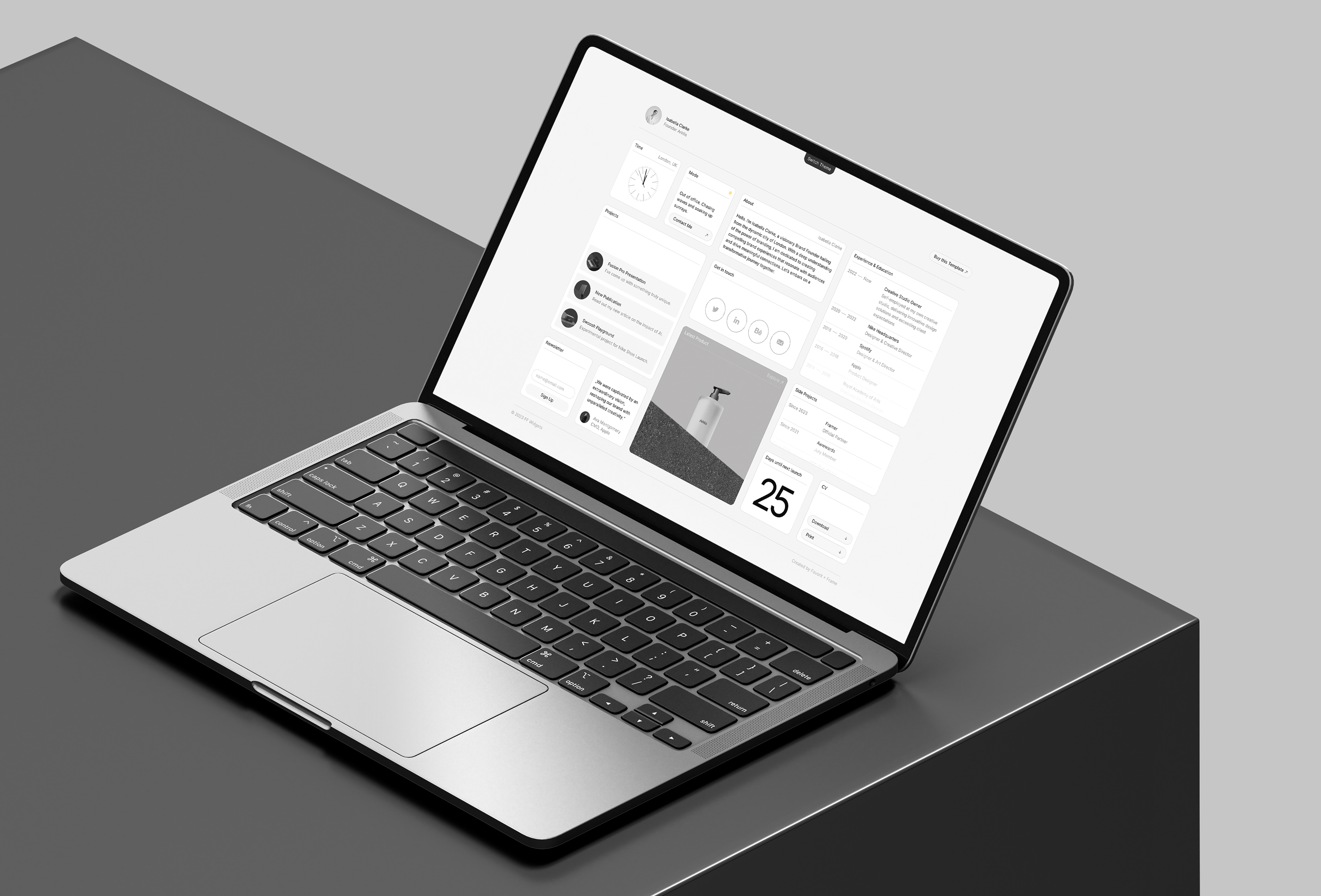 Thumbnail 2 for FFWidgets, a Framer Marketplace template by Favorit × Frame.