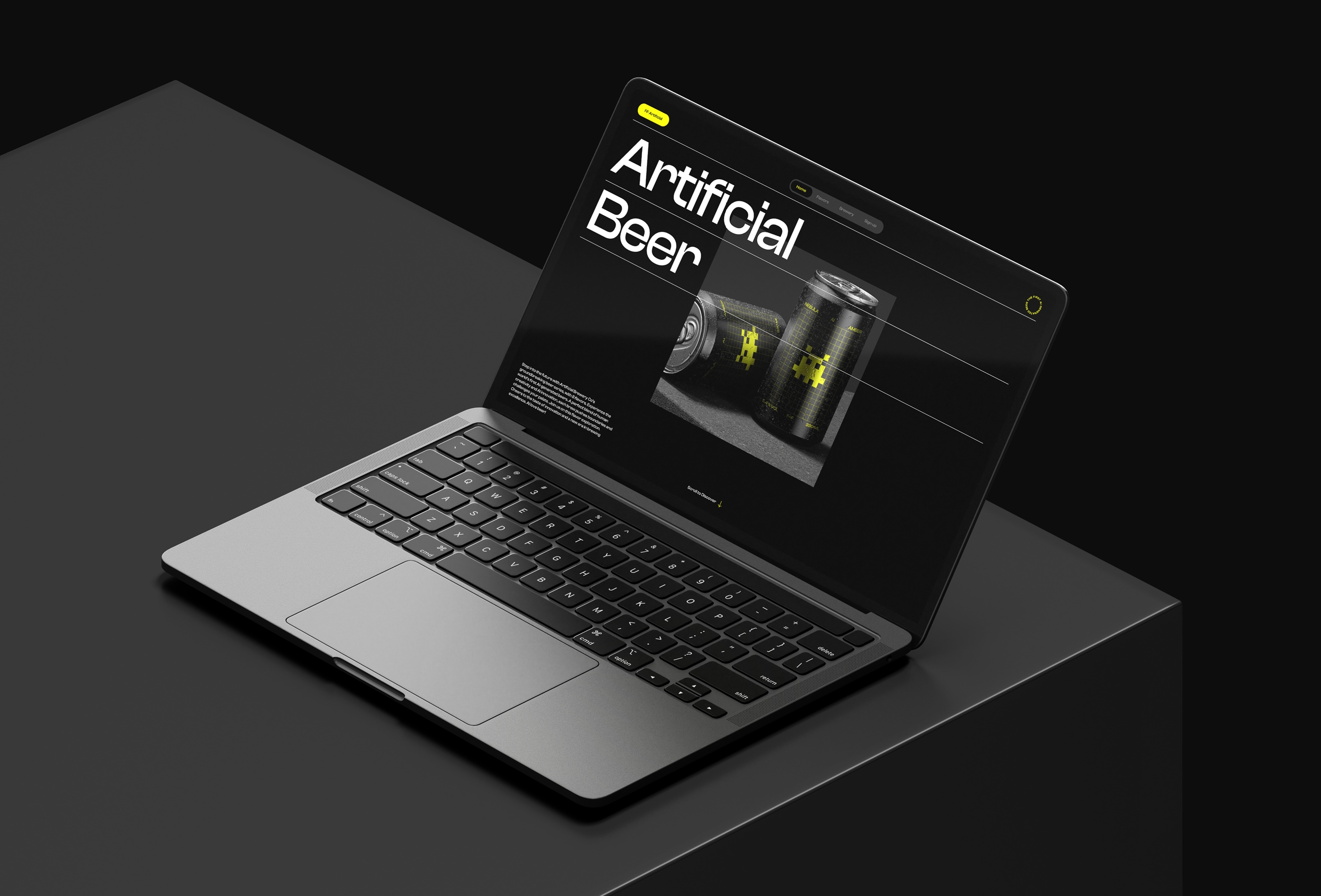 Thumbnail 2 for FFArtificial, a Framer Marketplace template by Favorit × Frame.