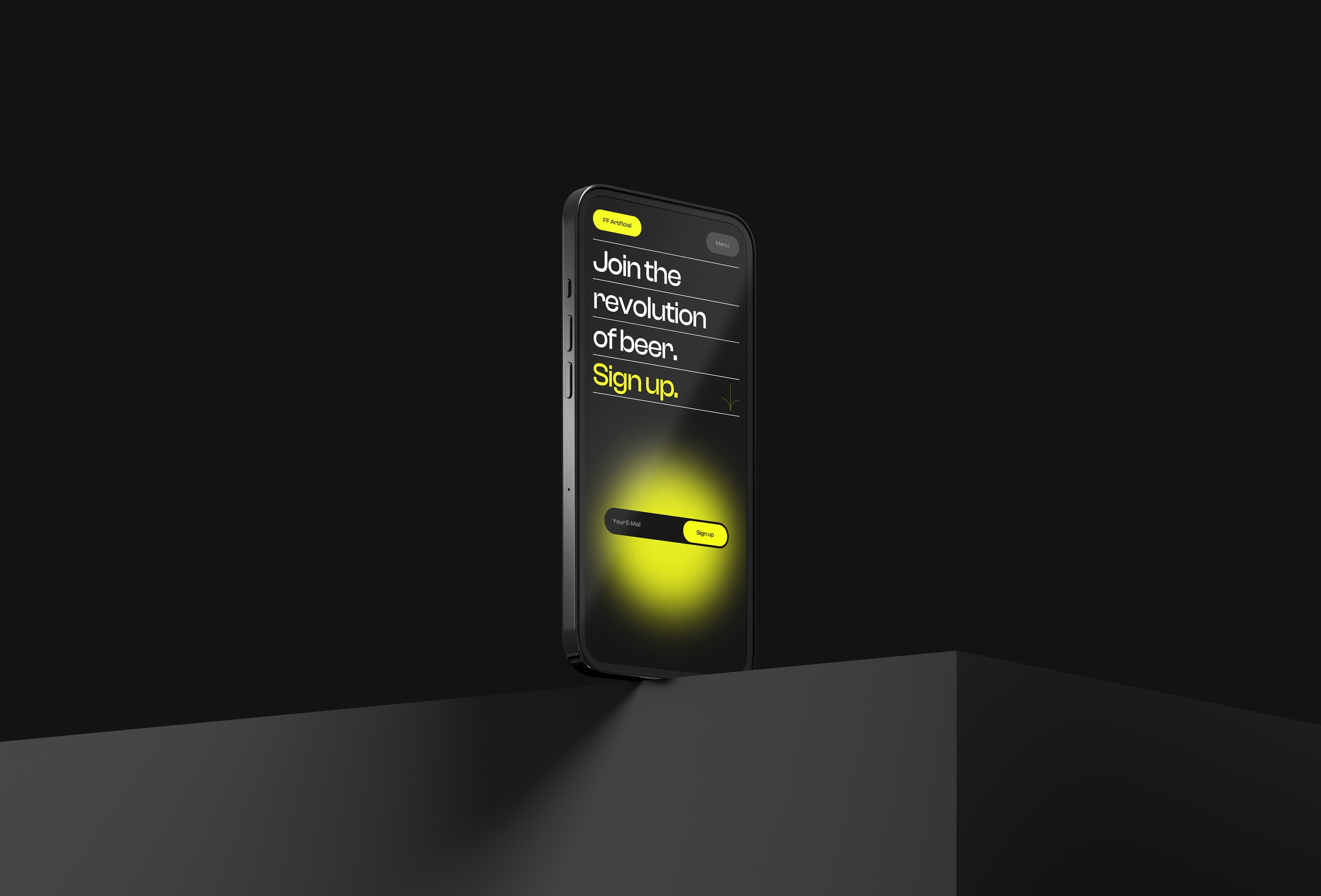 Screenshot 3 for FFArtificial, a Framer Marketplace template by Favorit × Frame.