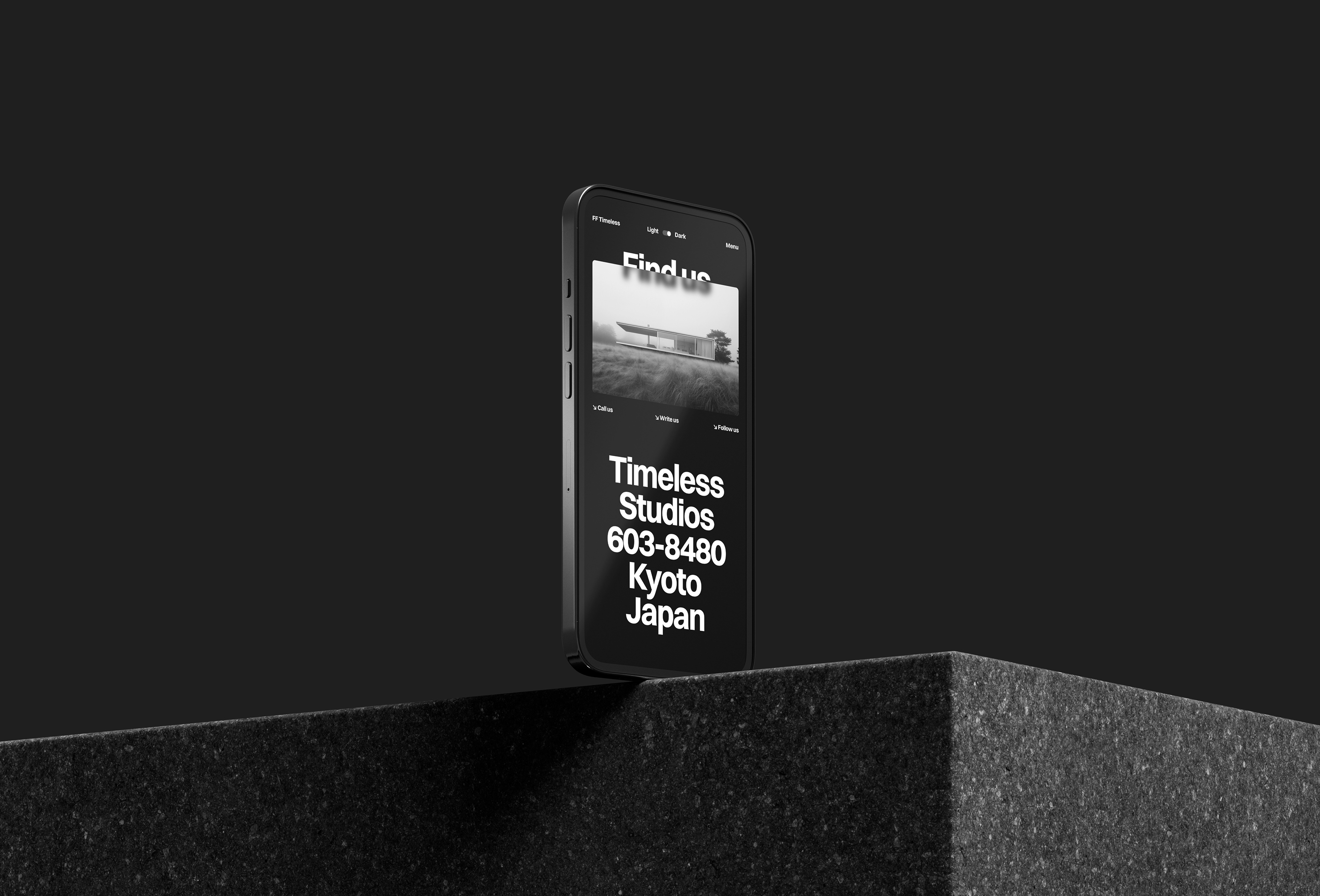 Screenshot 4 for FFTimeless, a Framer Marketplace template by Favorit × Frame.