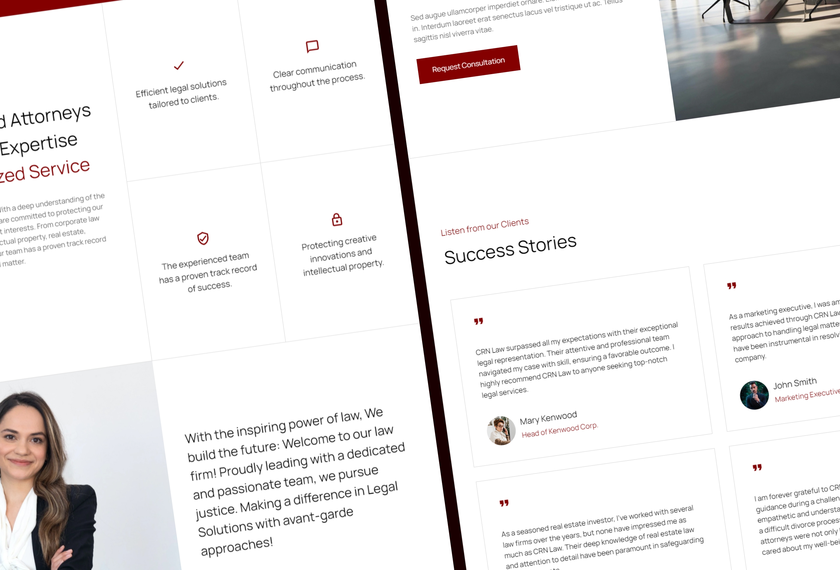 Thumbnail 2 for CRN, a Framer Marketplace template by Kağan Kurşun.