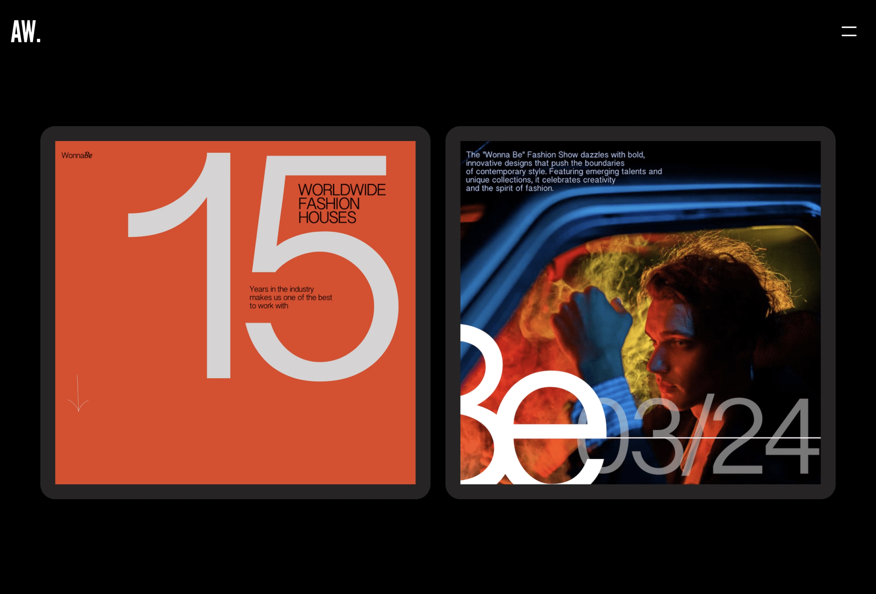 Screenshot 4 for Awaken, a Framer Marketplace template by Rafal.