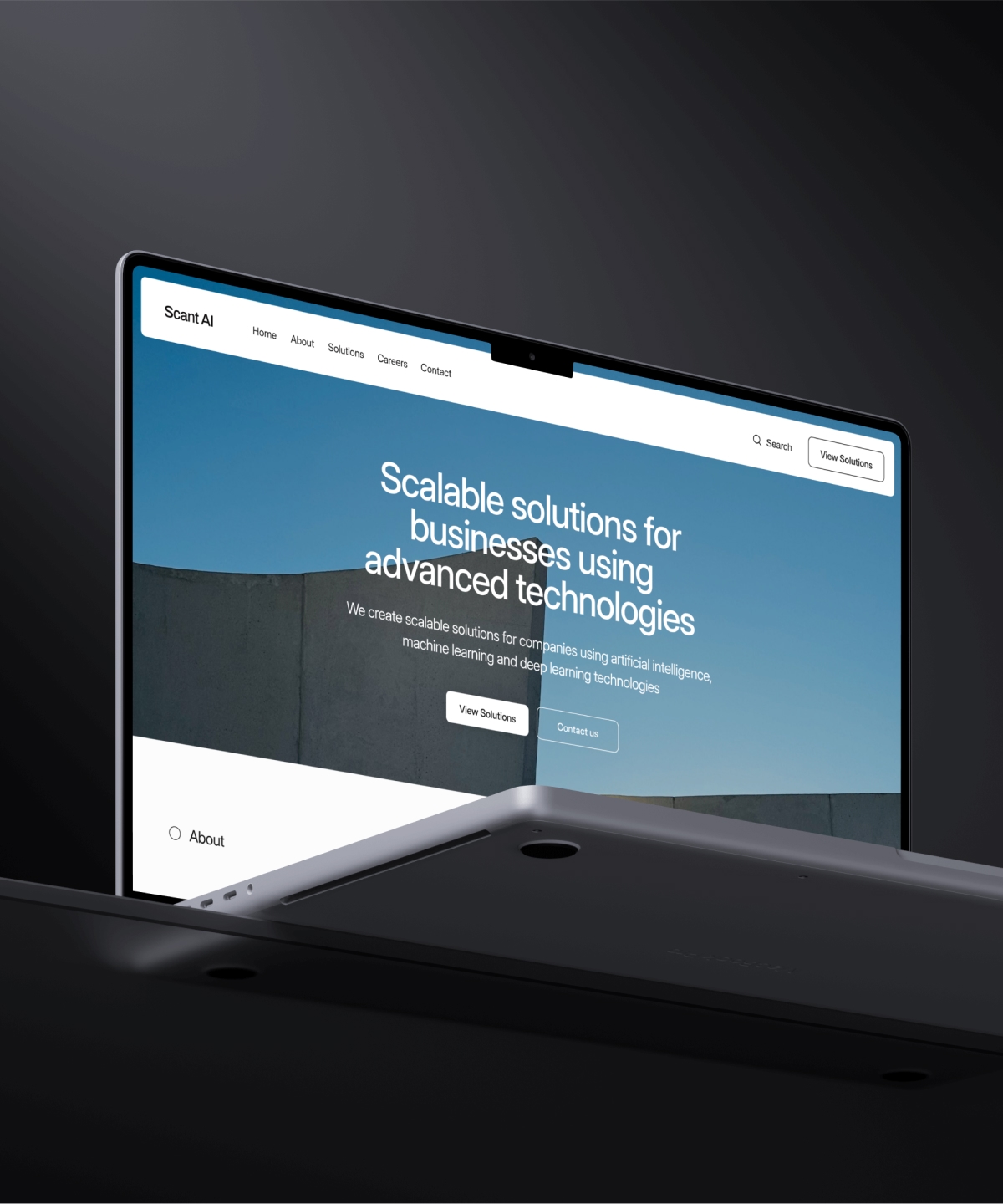 Thumbnail 1 for Scant AI, a Framer Marketplace template by Ozenua Oluwatobi.