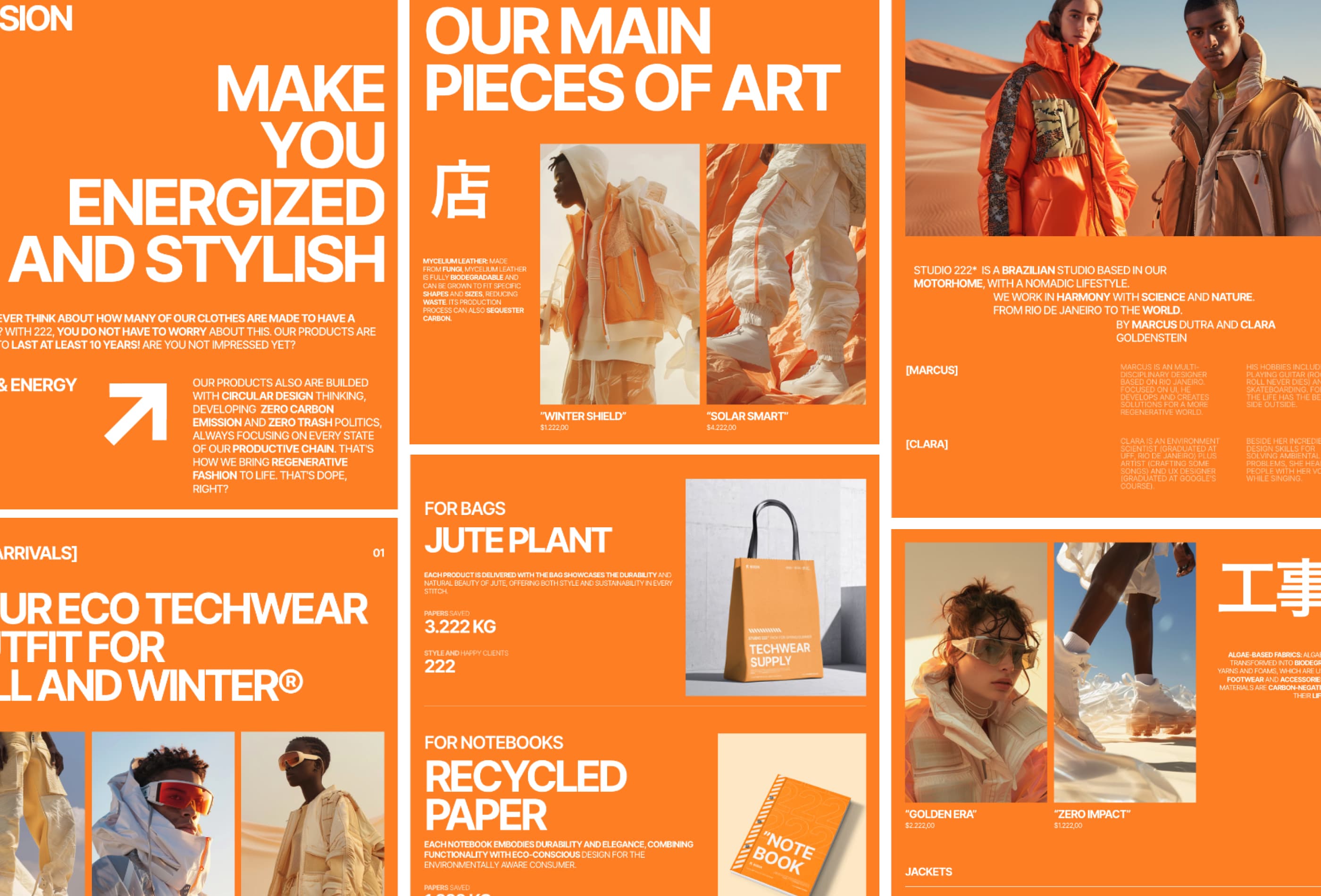 Screenshot 3 for Studio222, a Framer Marketplace template by Mainnet Design.