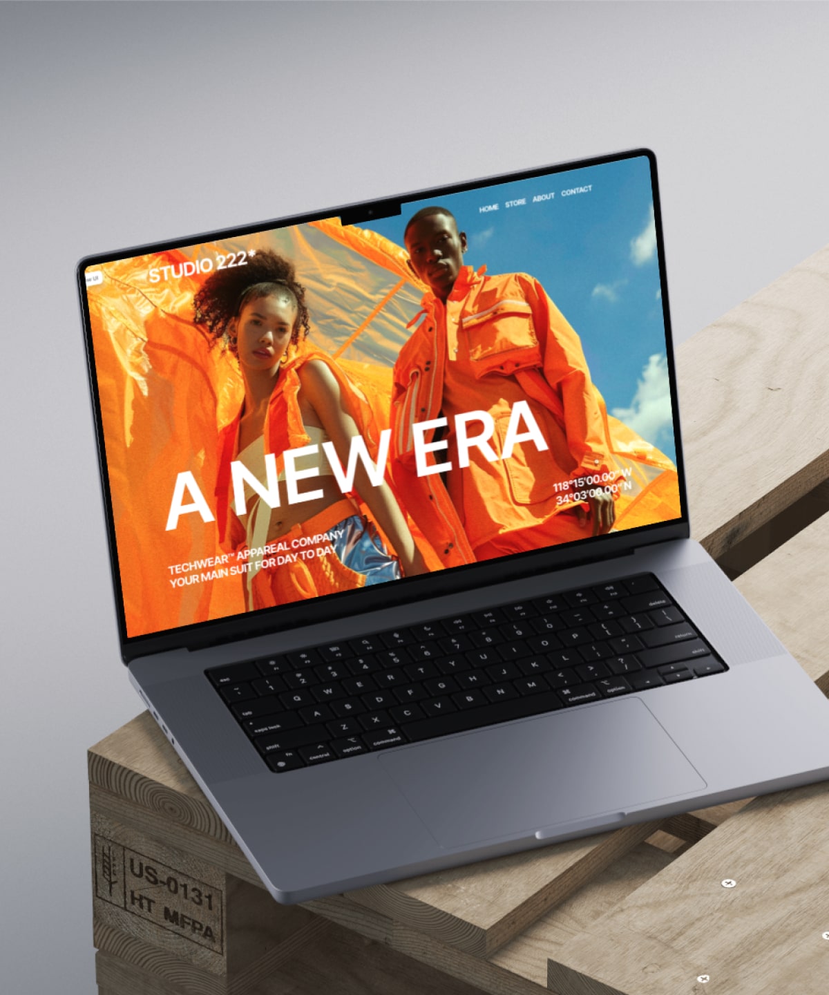 Screenshot 1 for Studio222, a Framer Marketplace template by Mainnet Design.