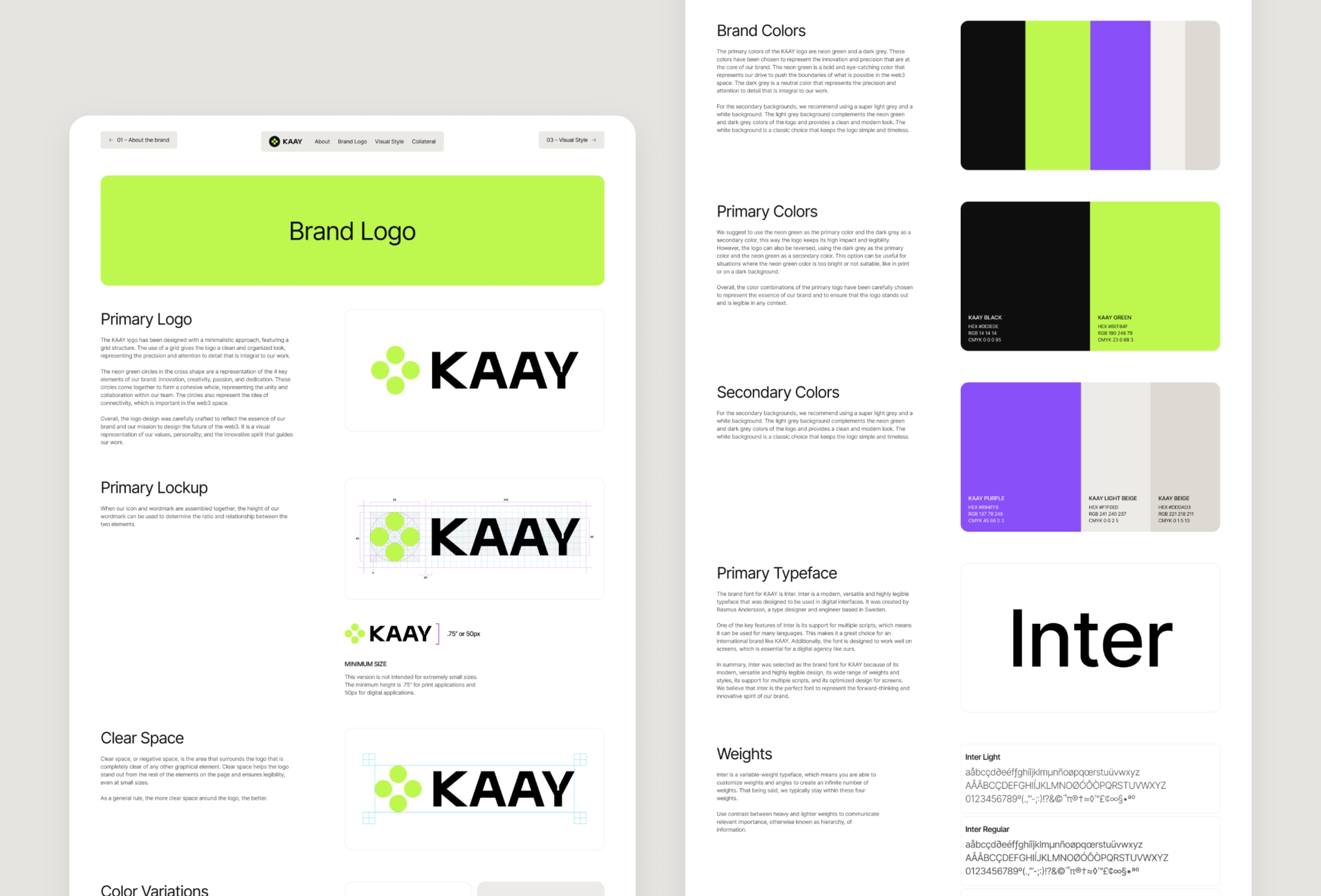 Screenshot 4 for KAAY , a Framer Marketplace template by Eugen Ciachir.