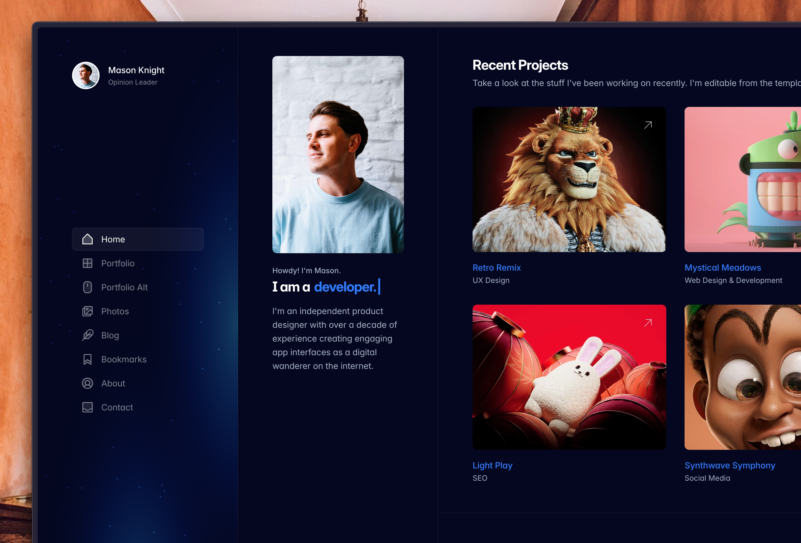Screenshot 2 for Path, a Framer Marketplace template by Huseyin Emanet.